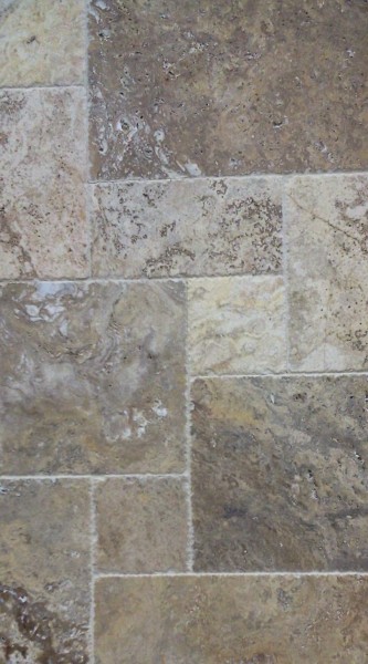 Tips On How To Install Travertine Tile, How To Lay Travertine Tile On Concrete Patio
