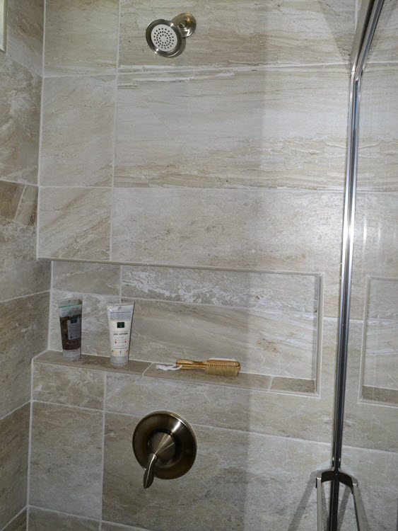 How to Install a Soap Dish in a Tile Shower