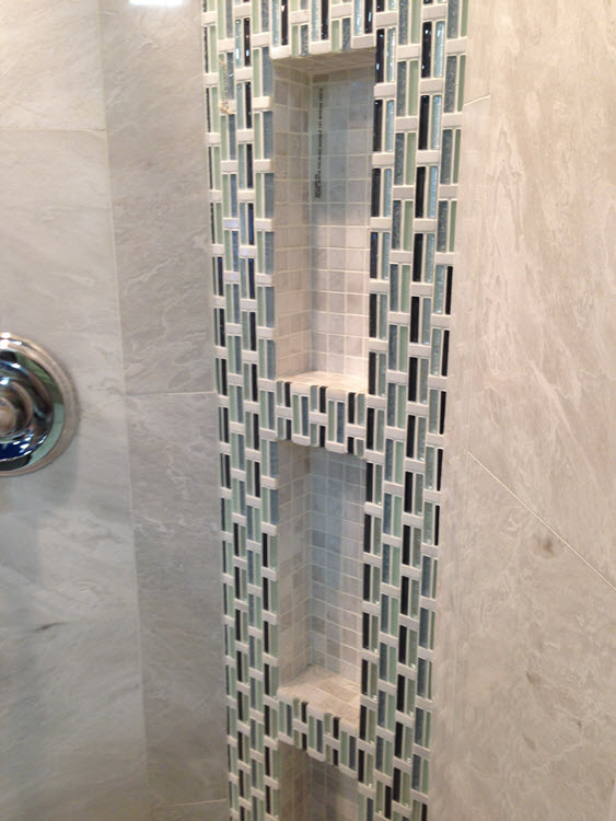 Installing a Preformed Shower Niche to Tile