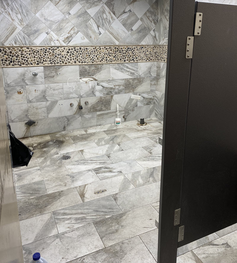 Dramatic Transformation! This Tile Shower in Fort Myers FL Was