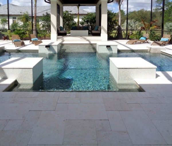 Find Tile For Your Pool And Spa At, Can You Use Porcelain Tile In A Pool