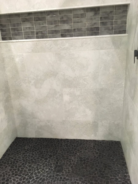 Have You Tried Large Format Tile, How To Install Large Tiles On Shower Wall